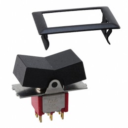 1 pcs : 7205J37ZGE22 - SWITCH ROCKER DPDT 5A 120V