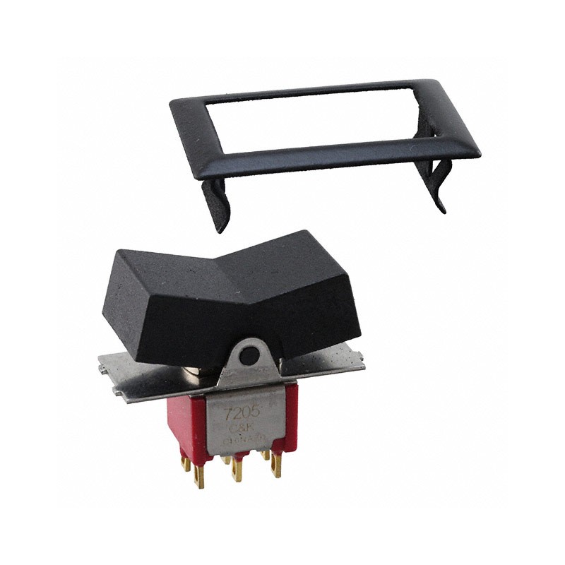 1 pcs : 7205J37ZGE22 - SWITCH ROCKER DPDT 5A 120V