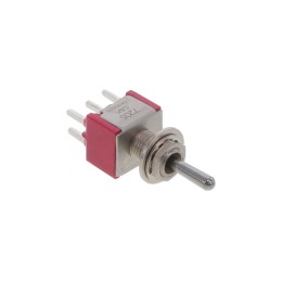 1 pcs : 7205SYCQE - SWITCH TOGGLE DPDT 5A 120V