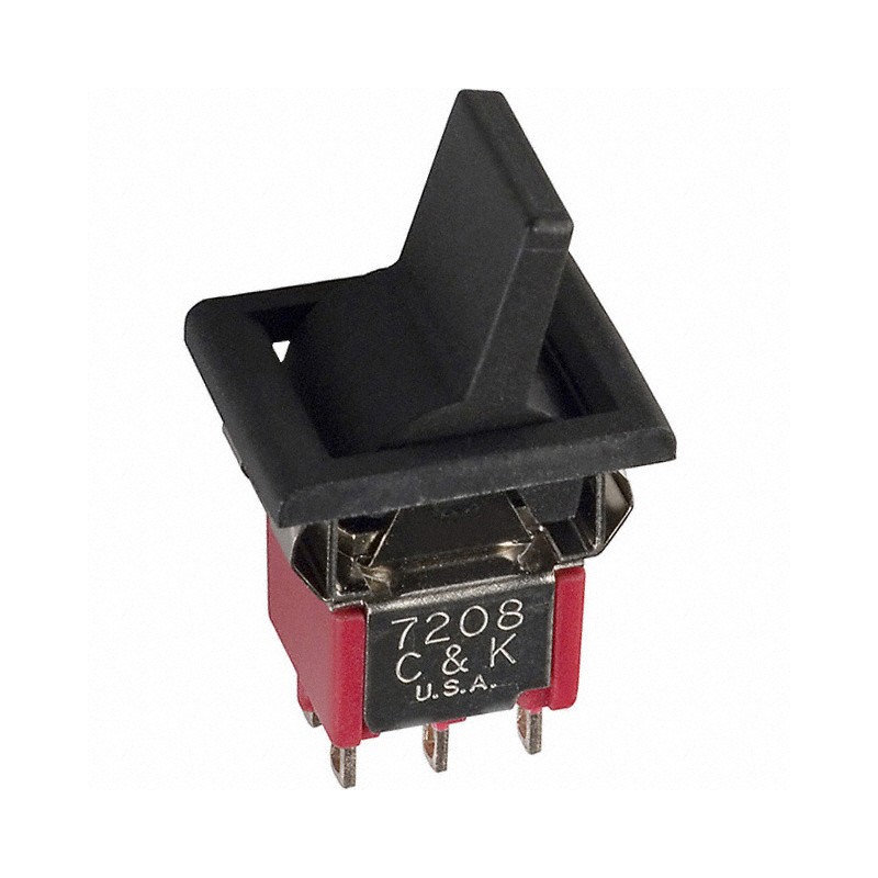 1 pcs : 7208J61ZQE22 - SWITCH ROCKER DPDT 5A 120V