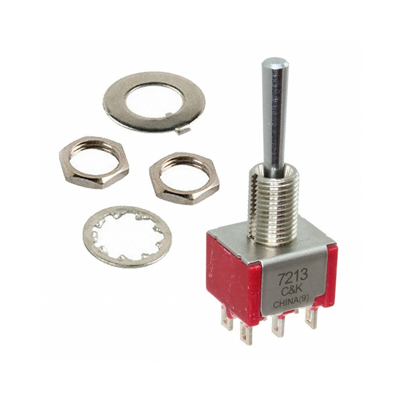 1 pcs : 7213L2YZQE - SWITCH TOGGLE SP3T 5A 120V