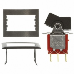 1 pcs : 7301J11CQE22 - SWITCH ROCKER 3PDT 5A 120V