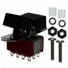 1 pcs : 7401J3ZQE2 - SWITCH ROCKER 4PDT 5A 120V