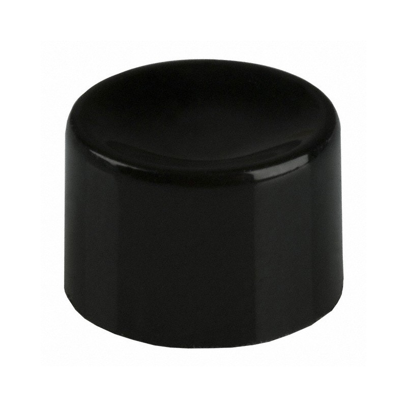 1 pcs : 752702000 - CAP PUSHBUTTON ROUND BLACK