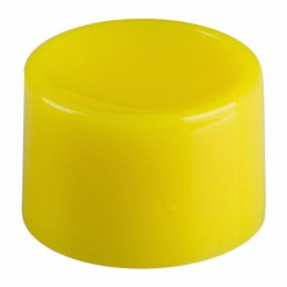 1 pcs : 752705000 - CAP PUSHBUTTON ROUND YELLOW