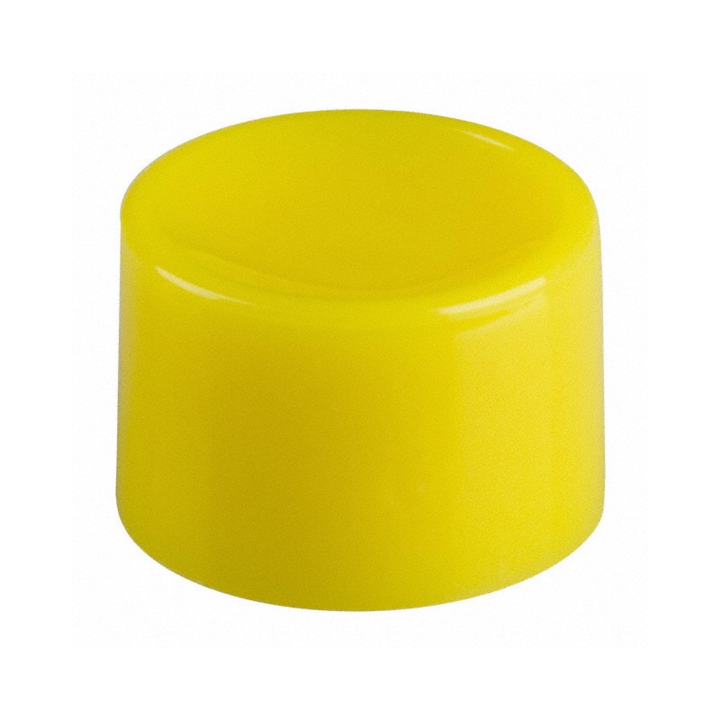 1 pcs : 752705000 - CAP PUSHBUTTON ROUND YELLOW