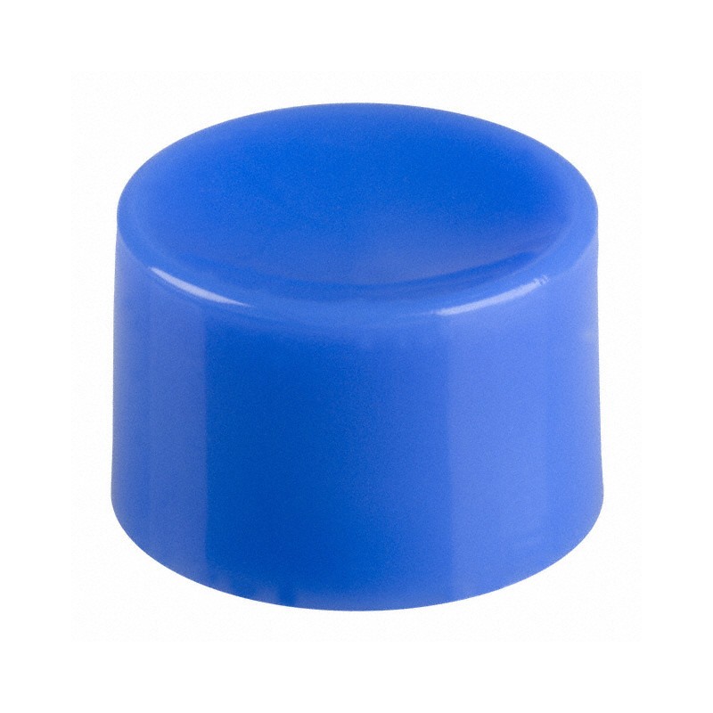 1 pcs : 752707000 - CAP PUSHBUTTON ROUND BLUE