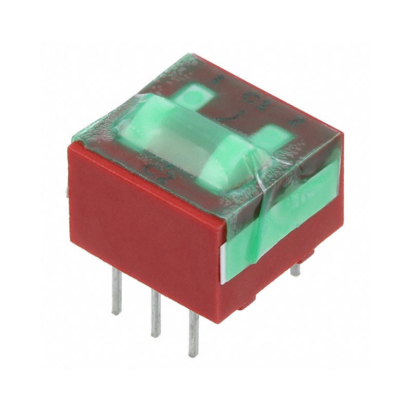 1 pcs : 76SC02ST - SWITCH ROCKER DIP SPDT 0.15A 30V