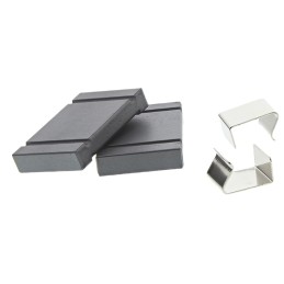 1 pcs - Essentra A5 Openable Flat Cable Ferrite, 20 max. wires, Split Core, Inner dims. 26.6 x 0.8mm