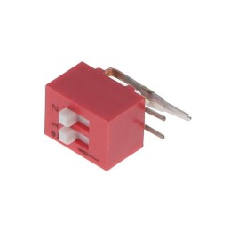 1 pcs : 78B02SRAT - SWITCH SLIDE DIP SPST 0.15A 30V