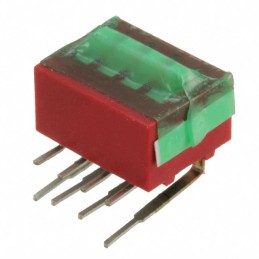 1 pcs : 78B04SRAT - SWITCH SLIDE DIP SPST 0.15A 30V