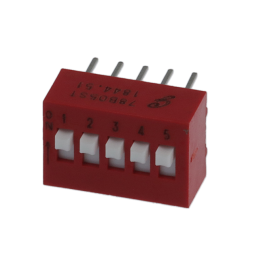 1 pcs : 78B05ST - SWITCH SLIDE DIP SPST 0.15A 30V