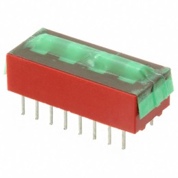 1 pcs : 78F04ST - SWITCH SLIDE DIP DPST 0.15A 30V