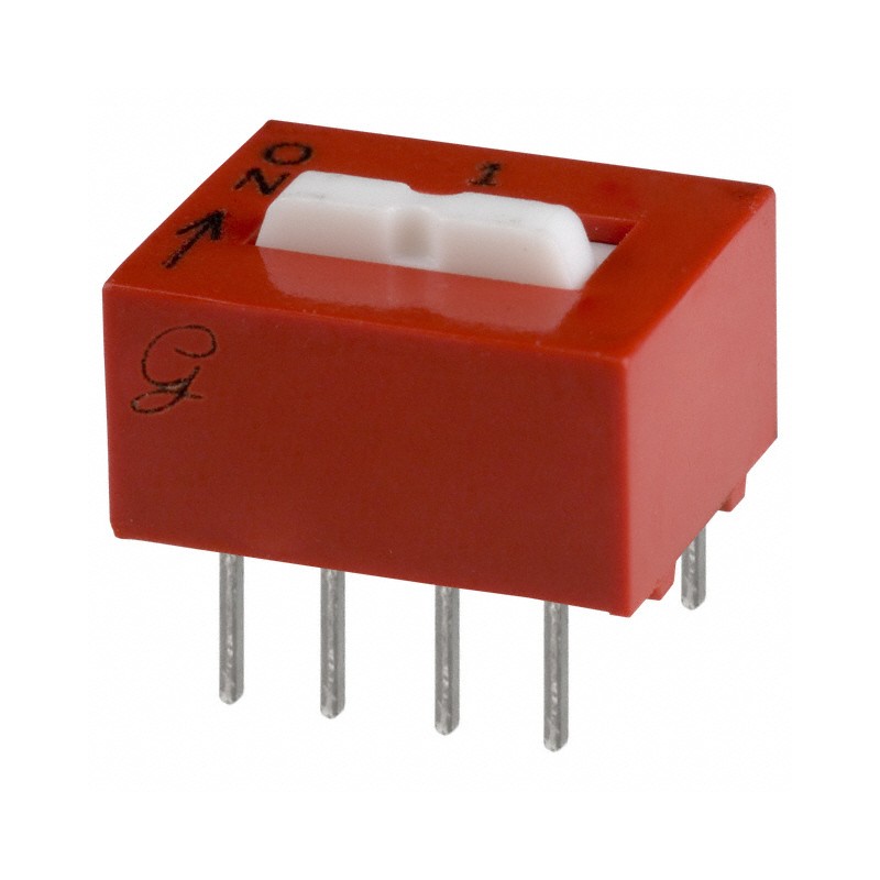1 pcs : 78H01T - SWITCH SLIDE DIP 4PST 0.15A 30V