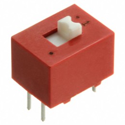 1 pcs : 78J01T - SWITCH SLIDE DIP SPDT 0.15A 30V