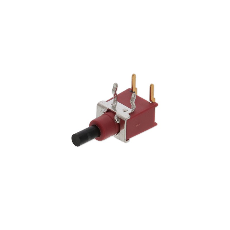 1 pcs : 800AWSP9M61RE - SWITCH PUSH SPST-NO 0.4VA 20V