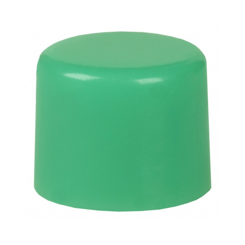 1 pcs : 800C1GRN - CAP PUSHBUTTON ROUND GREEN