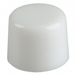 1 pcs : 800C1WHT - CAP PUSHBUTTON ROUND WHITE