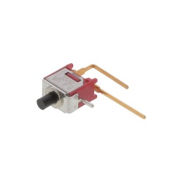 1 pcs : 800SP9B10M7RE - SWITCH PUSH SPST-NO 0.4VA 20V