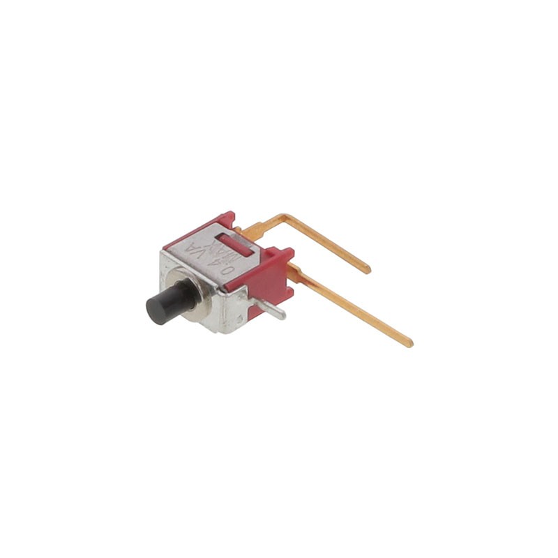 1 pcs : 800SP9B10M7RE - SWITCH PUSH SPST-NO 0.4VA 20V