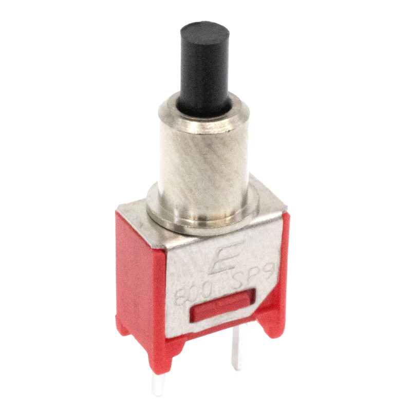 1 pcs : 800SP9B7M2QE - SWITCH PUSH SPST-NO 3A 120V