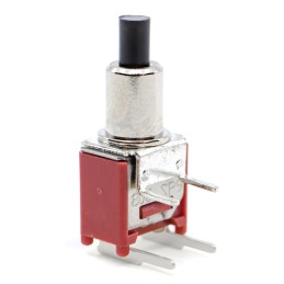 1 pcs : 800SP9B7M6QE - SWITCH PUSH SPST-NO 3A 120V