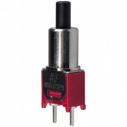 1 pcs : 800SP9B8M2QE - SWITCH PUSH SPST-NO 3A 120V