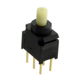 1 pcs : 800UDP8P1A1M2RE - SWITCH PUSH DPDT 0.4VA 20V