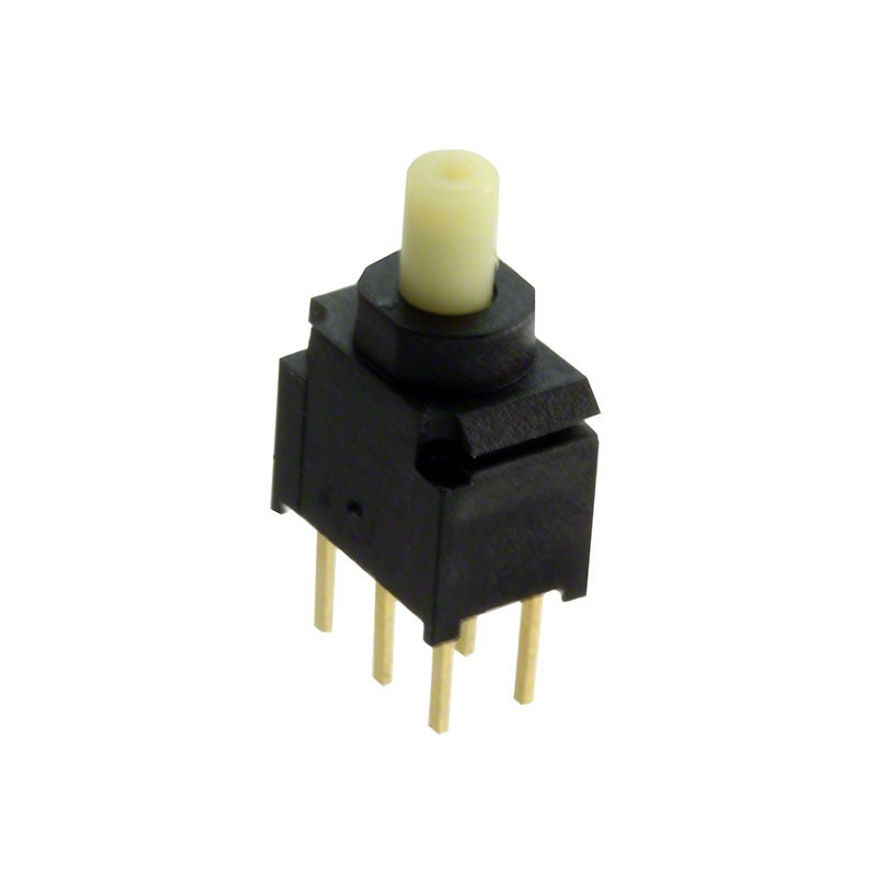 1 pcs : 800UDP8P1A1M2RE - SWITCH PUSH DPDT 0.4VA 20V
