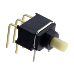 1 pcs : 800UDP8P1A1M6RE - SWITCH PUSH DPDT 0.4VA 20V
