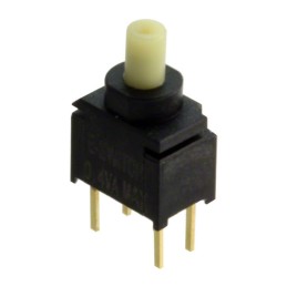 1 pcs : 800USP8P1A1M2RE - SWITCH PUSH SPDT 0.4VA 20V