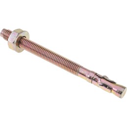 1 Bag of 10 - RS PRO Carbon Steel Anchor Bolt M10 x 120mm, 10mm Fixing Hole