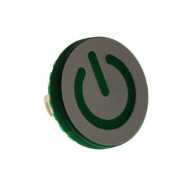 1 pcs : 84-7111.503 - CONFIG SWITCH LENS GREEN ROUND