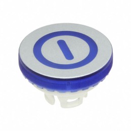 1 pcs : 84-7111.602 - CONFIG SWITCH LENS BLUE ROUND