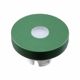 1 pcs : 84-7211.500 - CONFIG SWITCH LENS GREEN ROUND