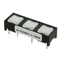 1 pcs : 87EC3-201 - SWITCH KEYPAD 3KEY 0.01A 24V