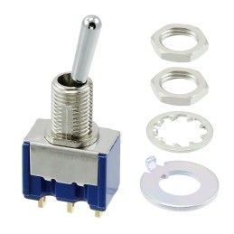 1 pcs : 8A1011C-Z - SWITCH TOGGLE SPDT 25MA 20V