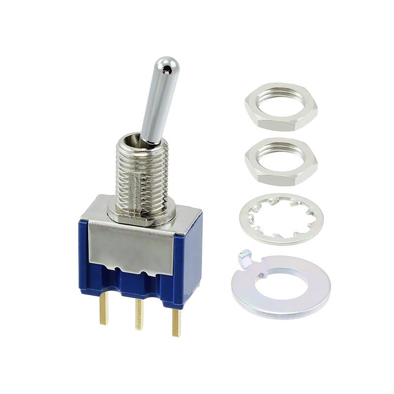 1 pcs : 8A1012C-Z - SWITCH TOGGLE SPDT 25MA 20V