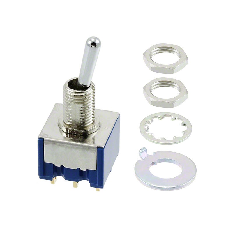 1 pcs : 8A2011C-Z - SWITCH TOGGLE DPDT 25MA 20V