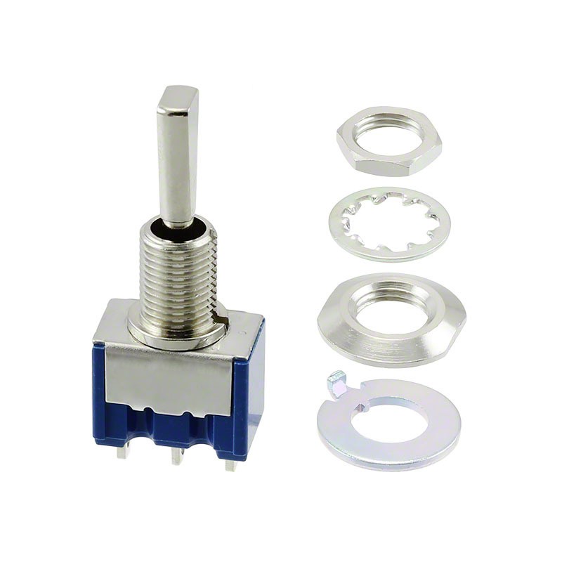 1 pcs : 8C1021-Z - SWITCH TOGGLE SPDT 6A 125V