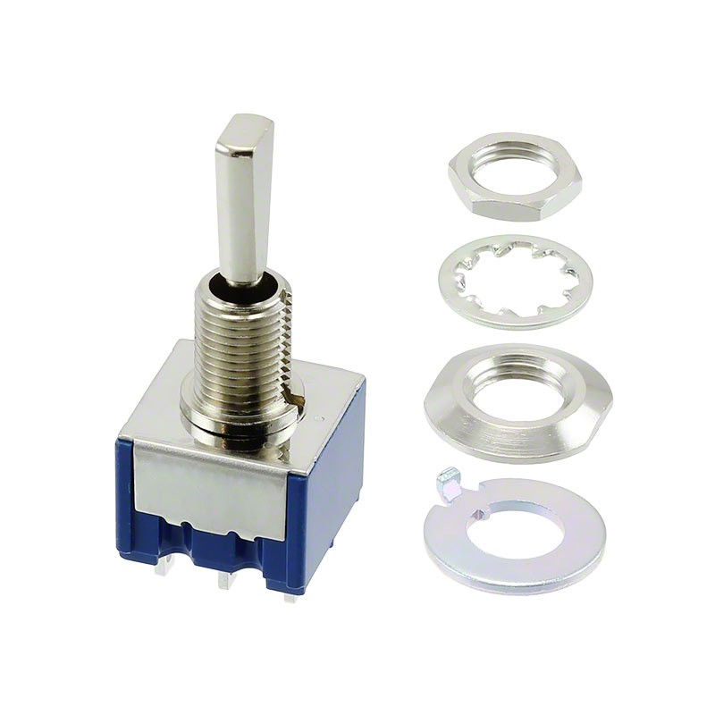 1 pcs : 8C2021-Z - SWITCH TOGGLE DPDT 6A 125V