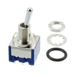 1 pcs : 8F2011-Z - SWITCH TOGGLE DPDT 6A 125V