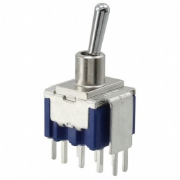1 pcs : 8GA2012-Z - SWITCH TOGGLE DPDT 6A 125V