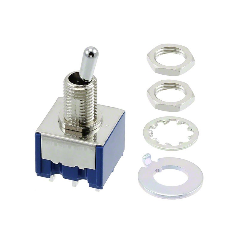 1 pcs : 8J2011-Z - SWITCH TOGGLE DPDT 6A 125V