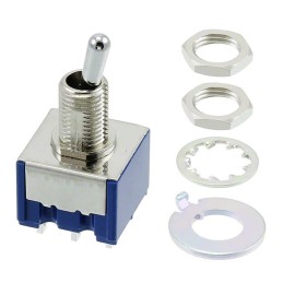 1 pcs : 8J2021-Z - SWITCH TOGGLE DPDT 6A 125V