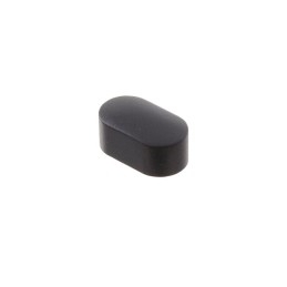 1 pcs : 8JBLK - OVAL PB SWITCH CAP BLACK