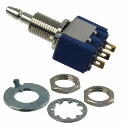 1 pcs : 8R1021B-N-Z - SWITCH PUSH SPDT 0.06A 30V