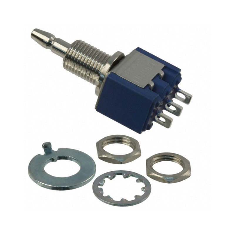 1 pcs : 8R1021-N-Z - SWITCH PUSHBUTTON SPDT 3A 125V