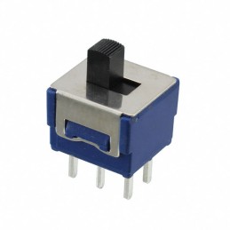 1 pcs : 8SS2012-Z - SWITCH SLIDE DPDT 6A 125V