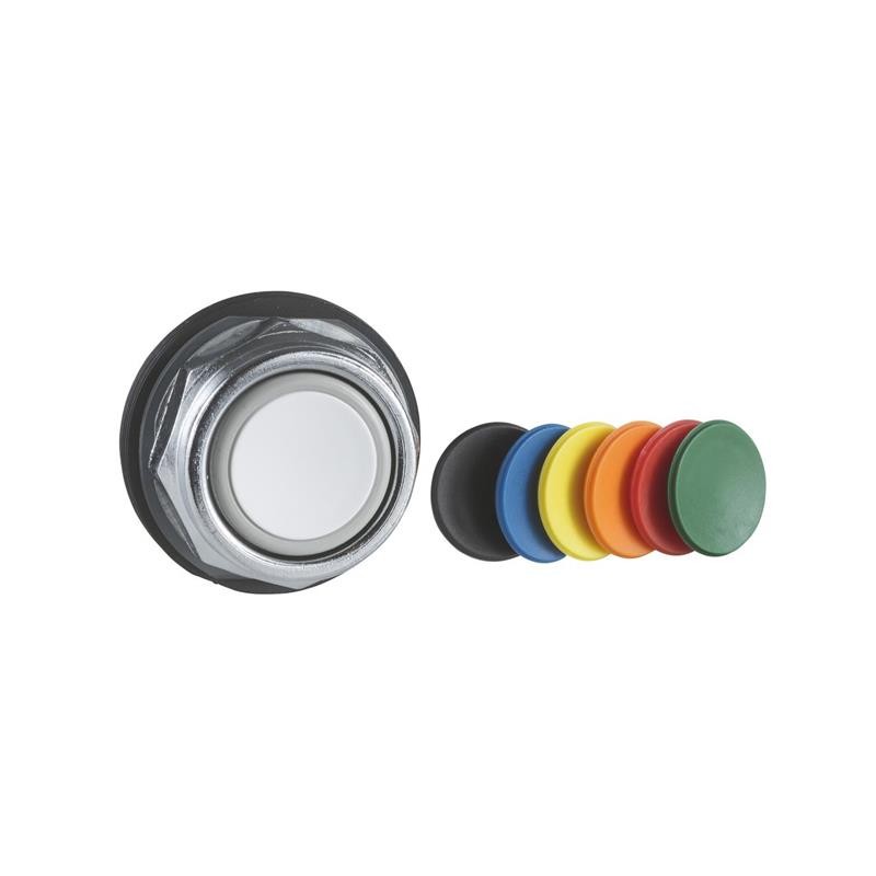 1 pcs : 9001U19 - PUSHBUTTON COLOR INSERT 30MM T +